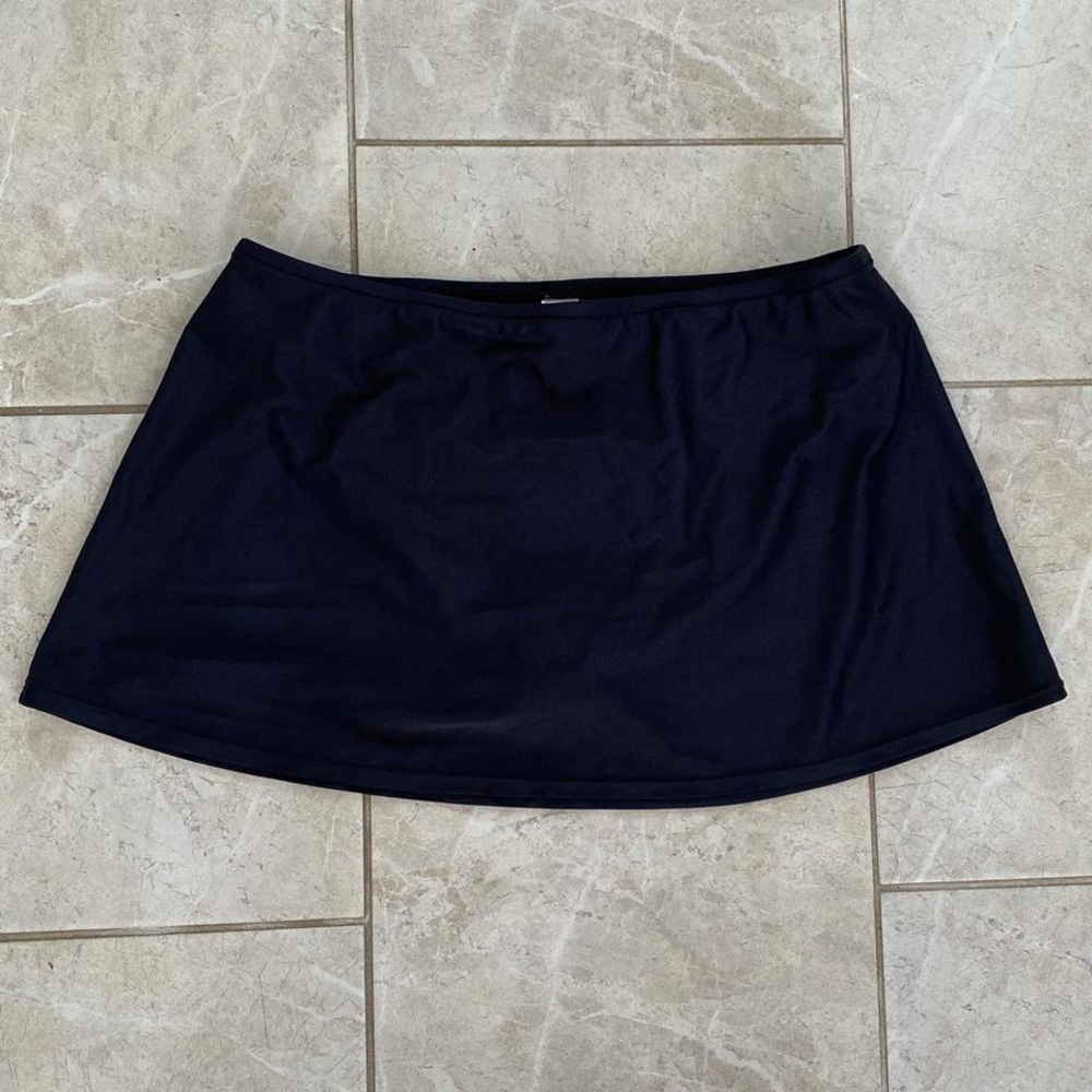 Sunsets Separates Vintage Black Mini Swim Skort
